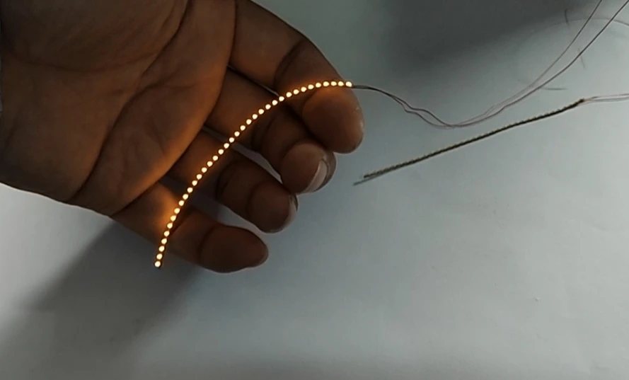 Flexible 1mm Wide Soft Light Strips for Decorative Chassis Lighting