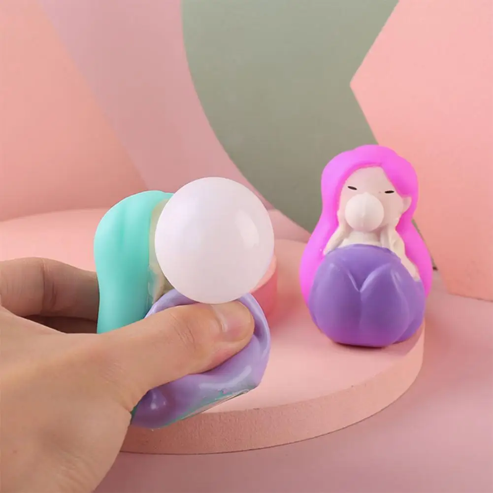 

Мягкая симпатичная забавная сдавливающая пузырьковая игрушка для снятия стресса из термопластичной резины Милая сдавливаемая игрушка для снятия стресса