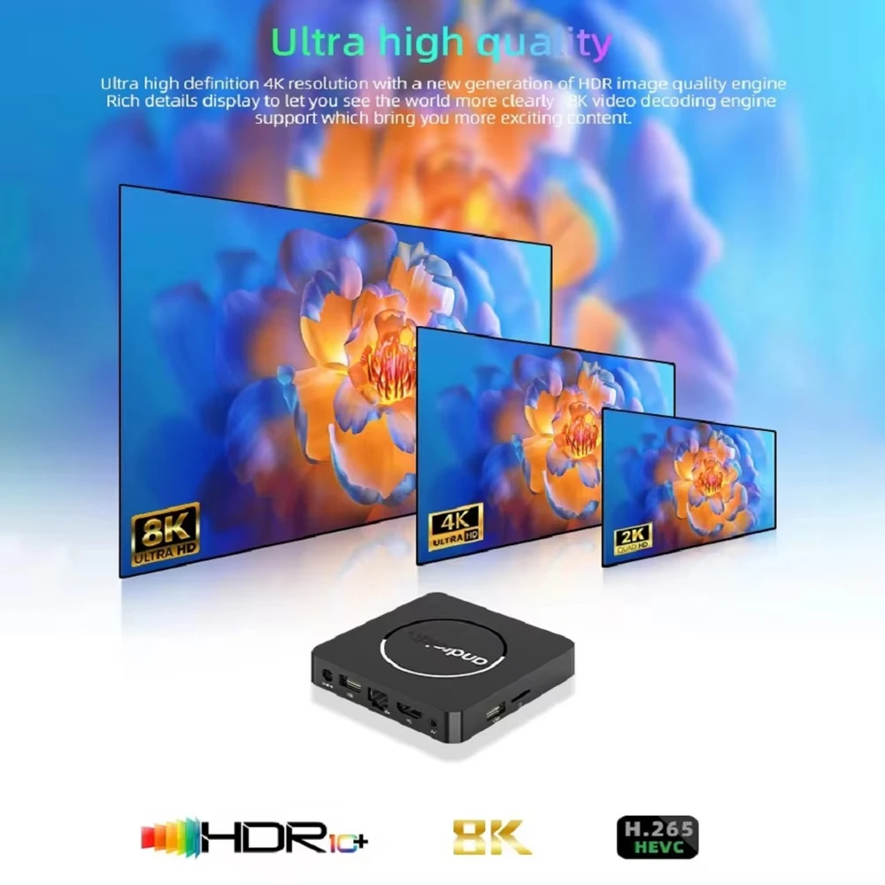 Q10 Original Global Smart TV Box ATV Ram 4GB 8GB Rom 64GB 128GB Dual Wifi 2.4G&5G 8K Video 4K Google Voice Fast Set Top Box smart tv box,tv box