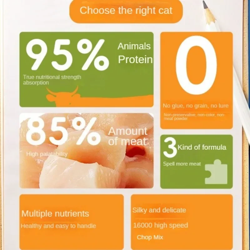 25pcs Cat Snacks Cat Stripe Pet Snack Bars Kitten Wet Food Nutritional Chicken Salmon Snack Canned Pet Training Reward