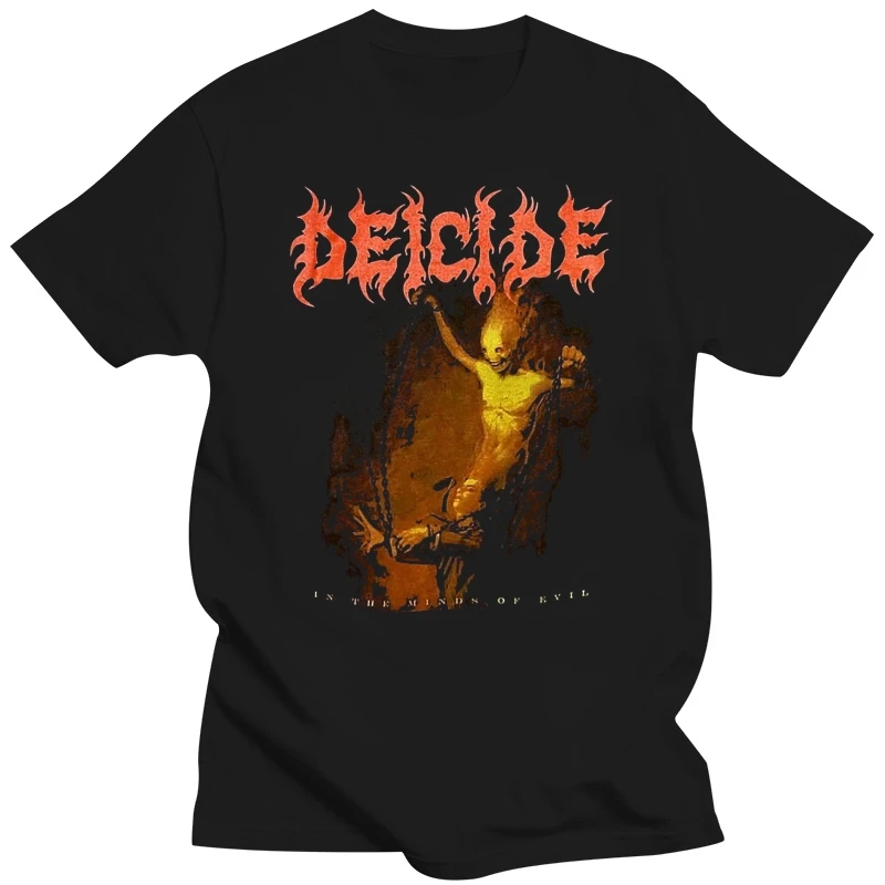 

Футболка с надписью «Deicide In The Minds Of Evil», S M L Xl