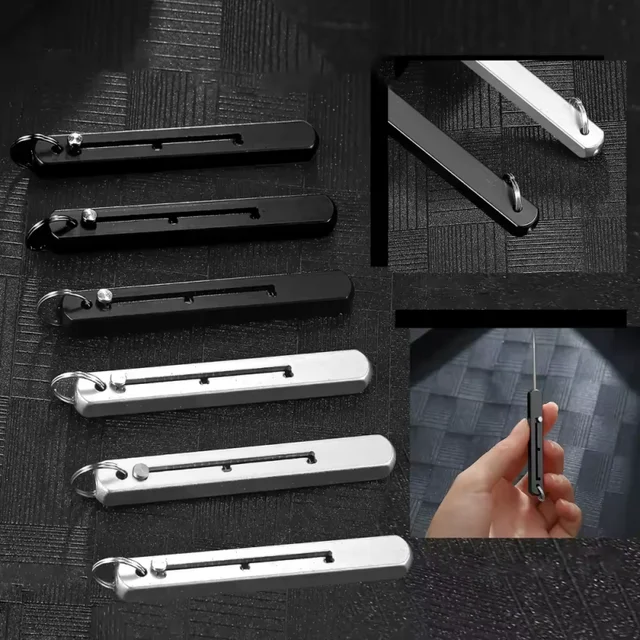 Portable Titanium Toothpick with Holder 4
