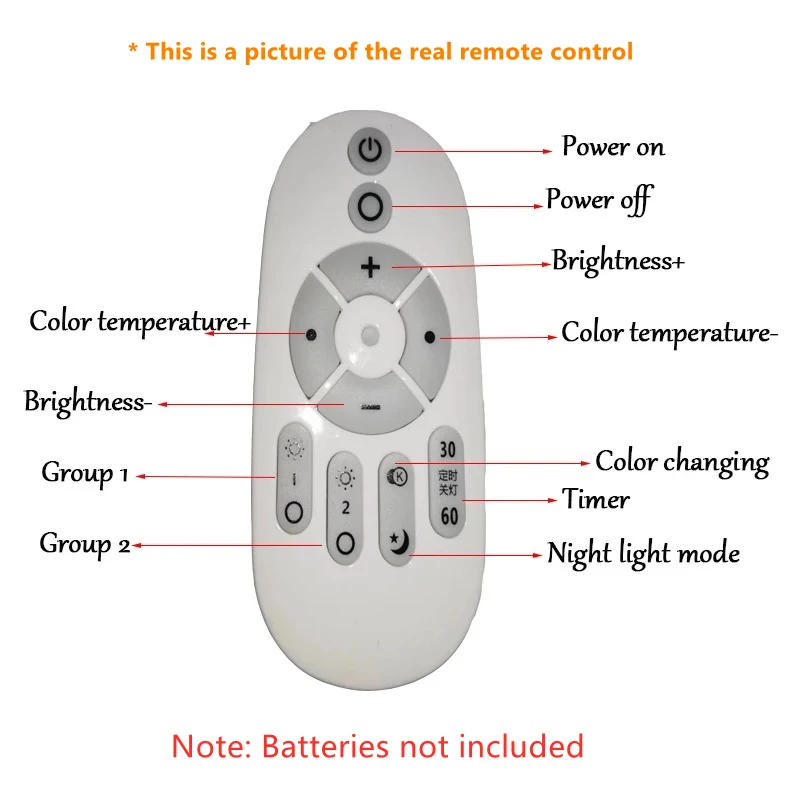 Smart LED Bulb with Wireless Remote Control and Adjustable Lighting
