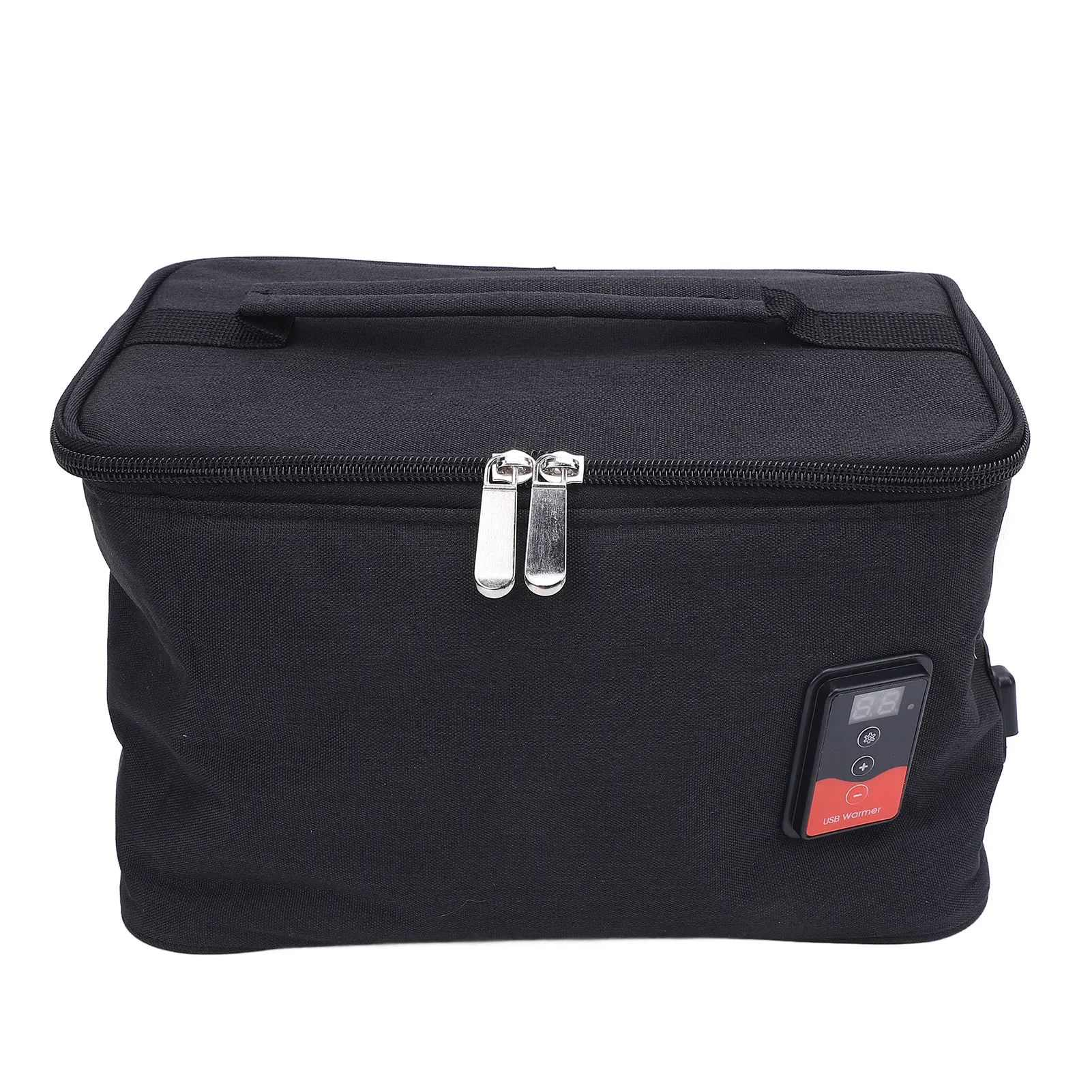 USB Food Warmer Bag Multifunctional Car Baby Bottle Warmer Bag Adjustable Temperature Portable Insulation Bag for Outdoor 6