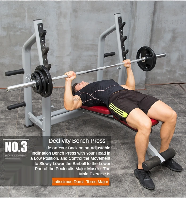 Flat Barbell Bench Press