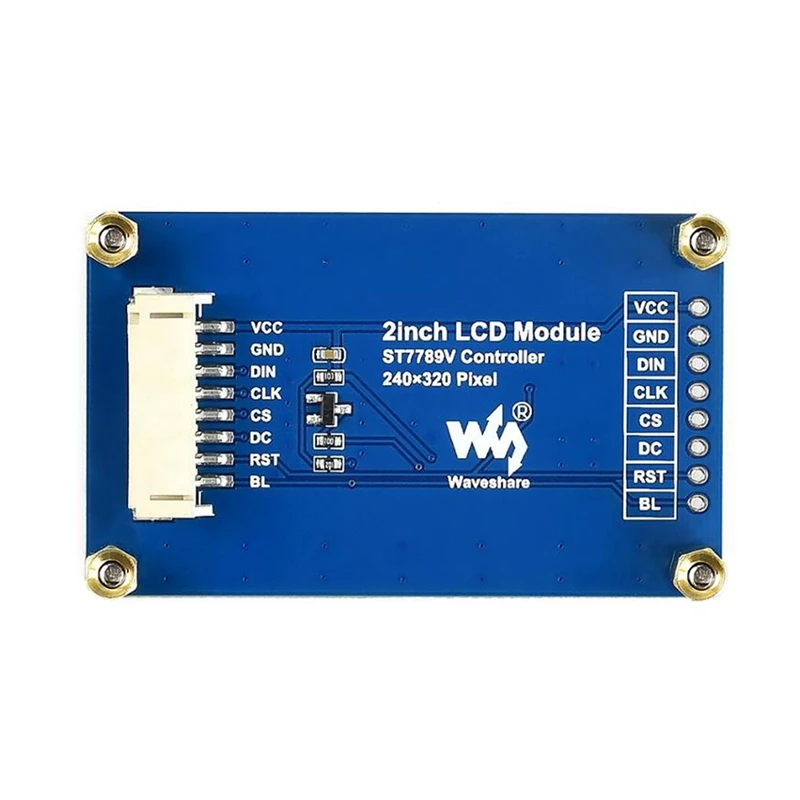 Waveshare-  ڿ 2 ġ IPS LCD ÷, 65K RGB , 320X240 ȼ, SPI ̽  ST7789VW ̹