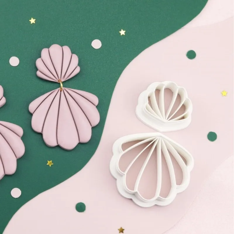 Shell Polymer Clay Cutter Scallop Polymer Clay Cutter Summer Cutter Set polymer clay tools