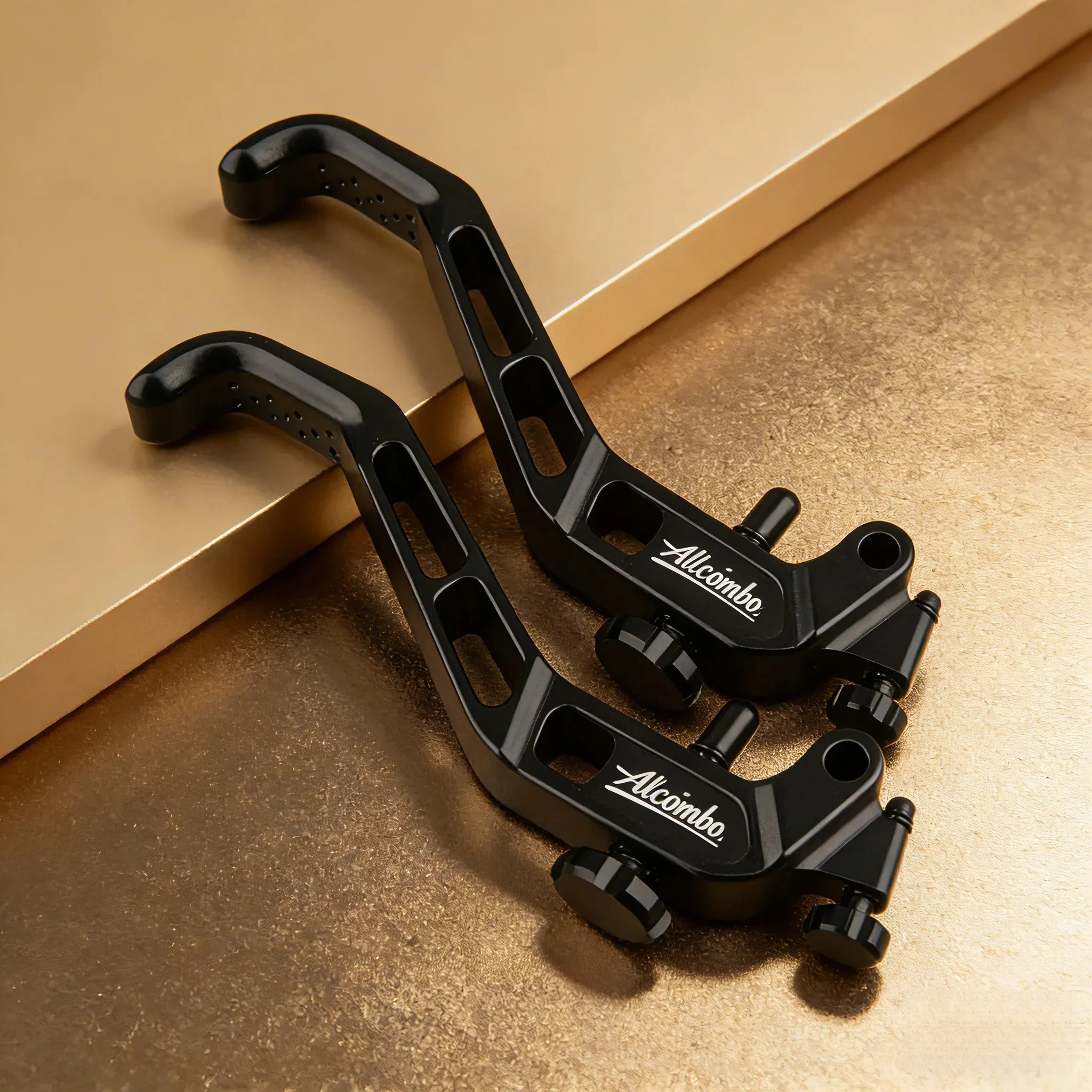 A pair of black