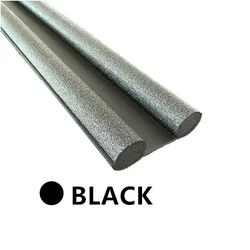 Ultimate Door Bottom Sealing Strip - Premium Draft, Noise, and Insect Blocker (Black)