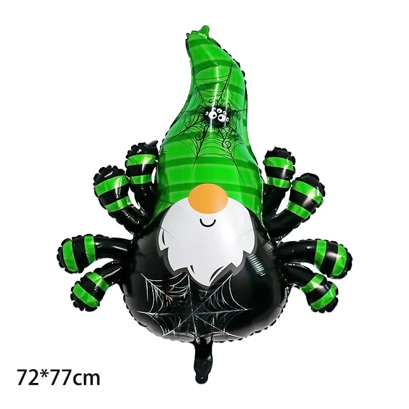 Halloween Aluminium Film Ballon Kürbis Skelett Fledermaus Geist Form Ballon Ghost Festival Party Szene Layout – Detail 7