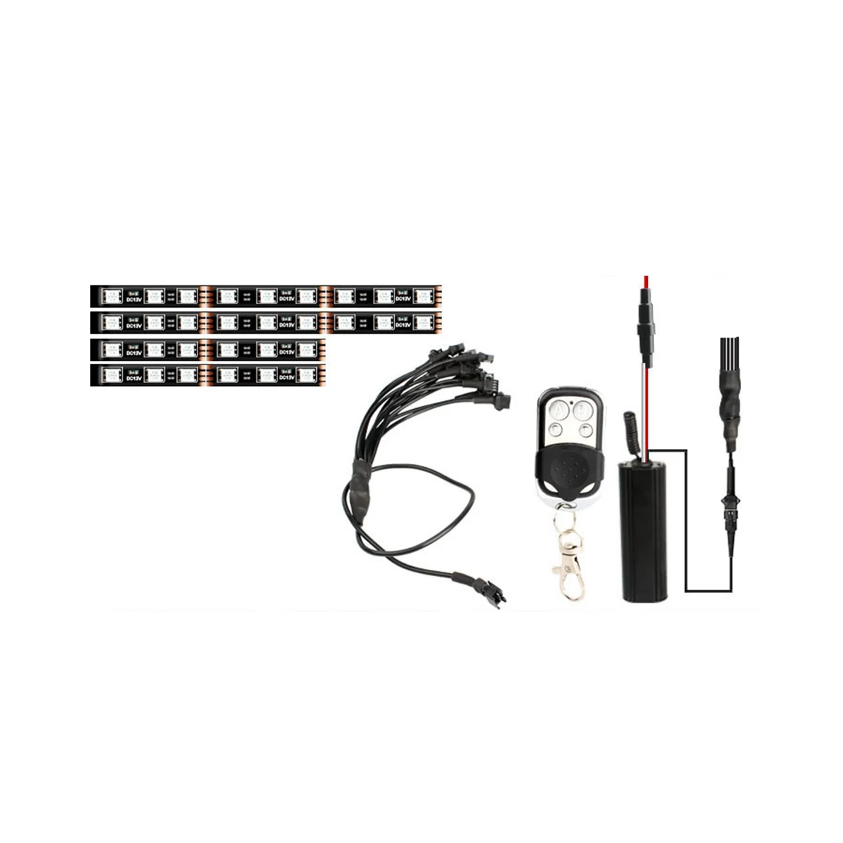 New Moto Rider Led Light Bar 36Led Moto Telecomando Universale Light Bar Led Phantom Atmosphere Light Bar