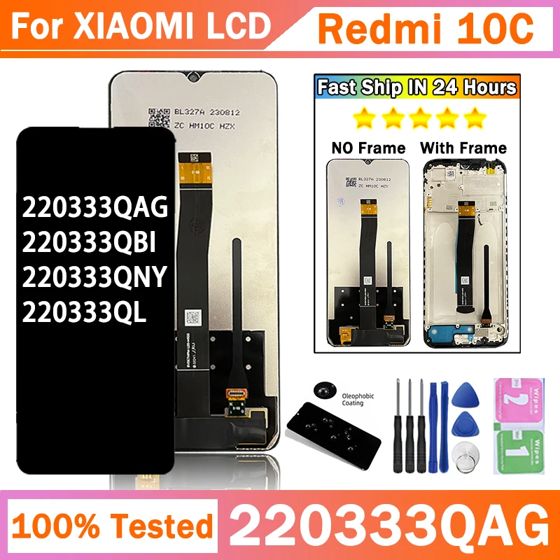 Original-For-Xiaomi-Redmi-10c-LCD-220333QAG-220333QBI-220333QNY ...