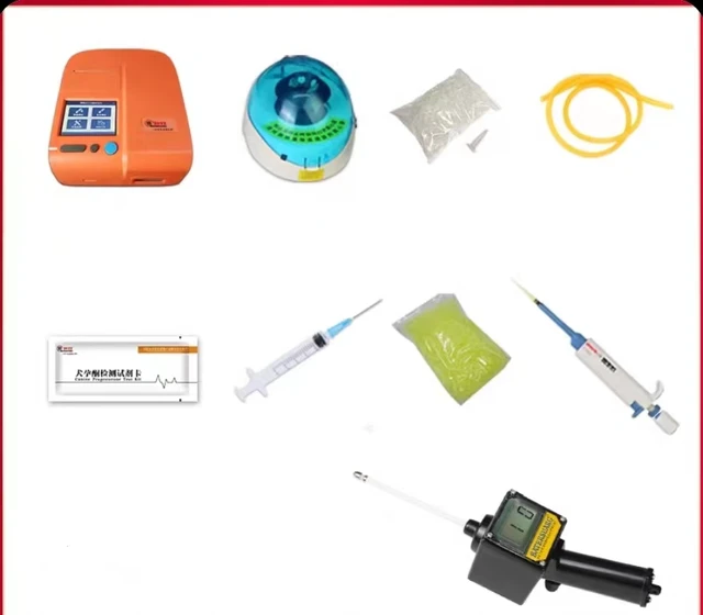 Digital Cow Recessive Mastitis Detector Handheld Type Cow Breast Tester Mastitis Testing Equipment 5