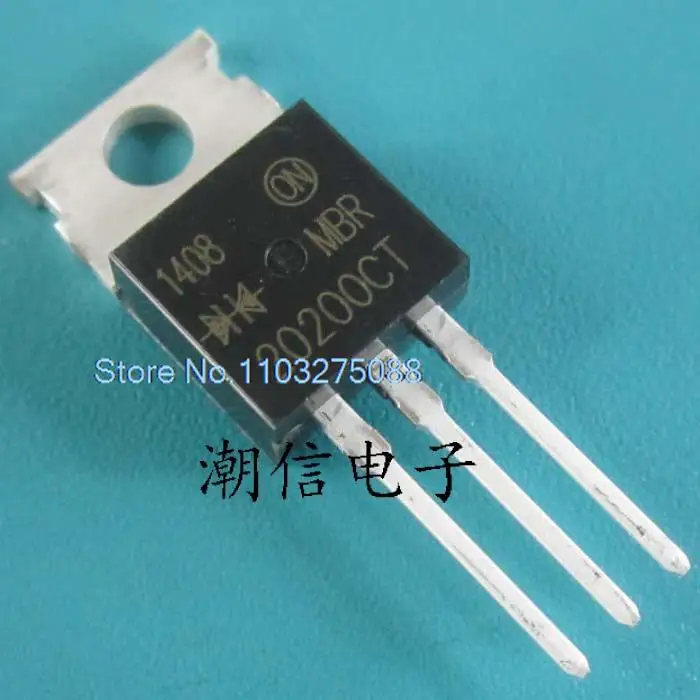 

(20 шт./лот) MBR20200CT 20A 200V Новый оригинальный запас