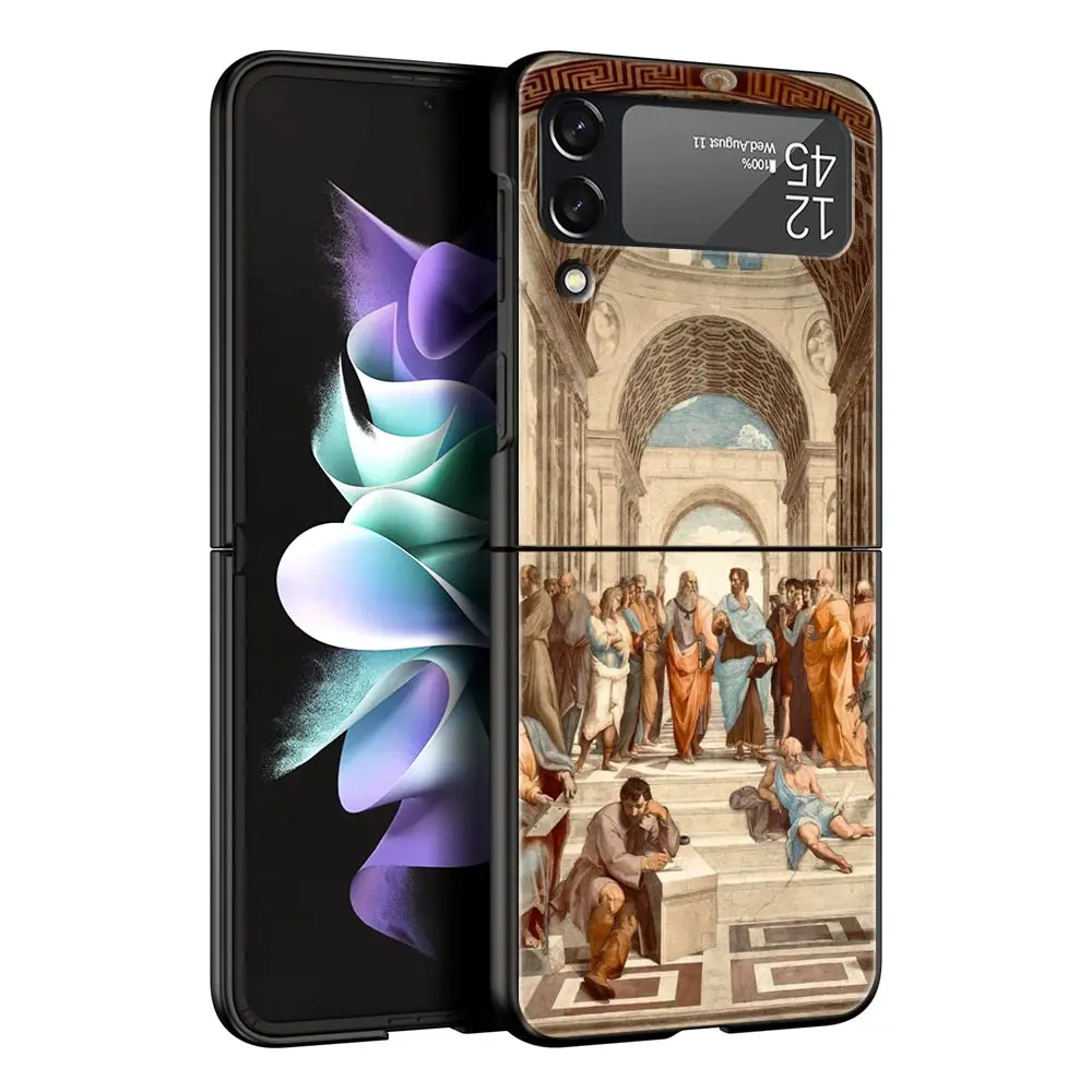 Renaissance Art-Inspired Phone Case - Elegant Hard Shell Bumper Cover