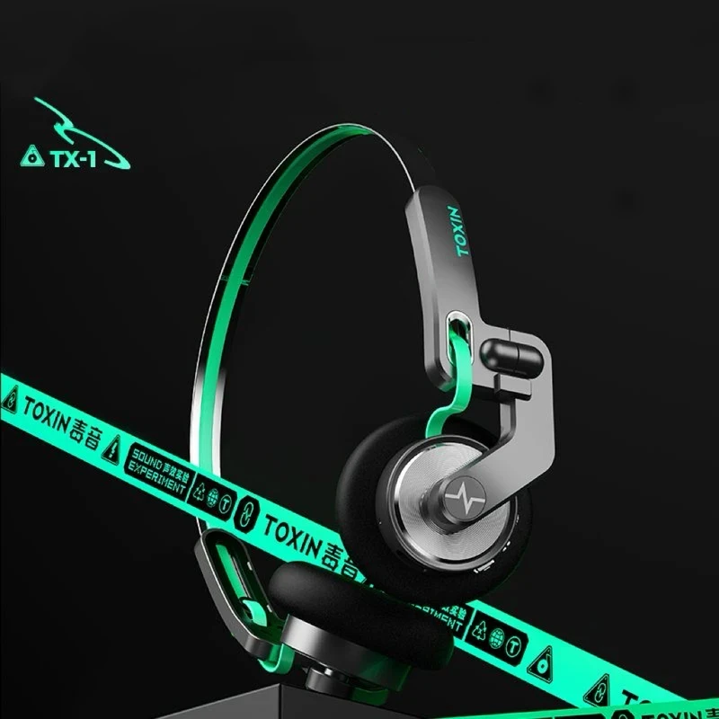 NEW TX 1 빈티지 무선 블루투스 헤드폰 40mm 드라이버 HiFi 사운드 10시간 재생시간 접이식 휴대폰 노트북 여행용