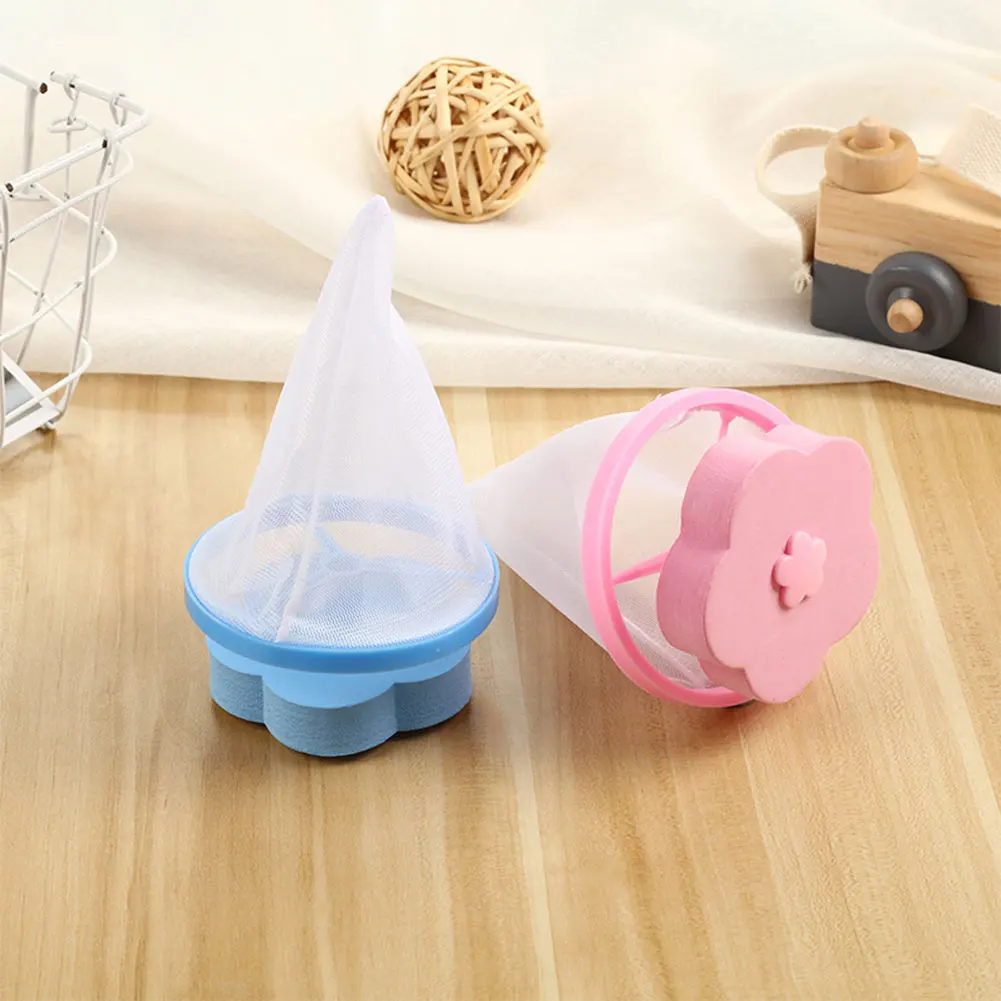 Laundry Hair Catcher 4-10pc Washing Machine Hair Filter Bag Floating Lint Hair Catcher Pet Remove Dirt Collection Pouch Household Lint Mesh Bag