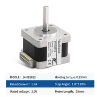 Nema 14 Stepper Motor 35x28mm 1.2A for CNC & Embroidery Machines - Image 3
