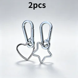 Versatile Keychain Buckle with Secure Clip for Effortless Access to Keys (Mixed 2pc)