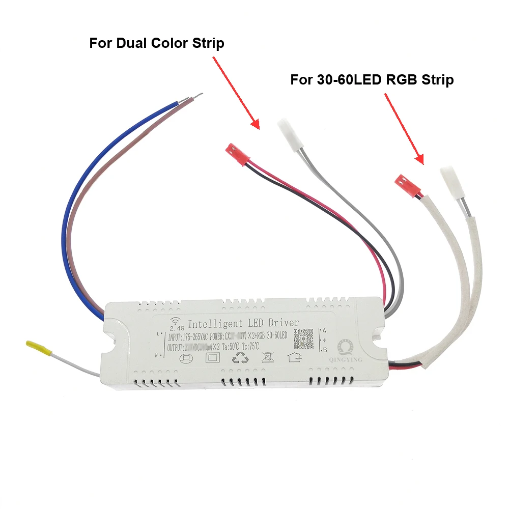 Dupla, Faixa Flexível, Lustre RGB, 25-40W x