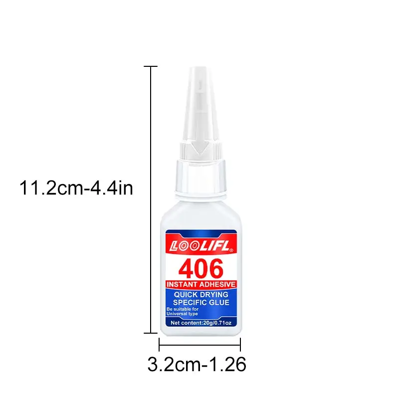 Ultra-fast-drying adhesive, auto parts maintenance adhesive, waterproof and anti-loose. 6