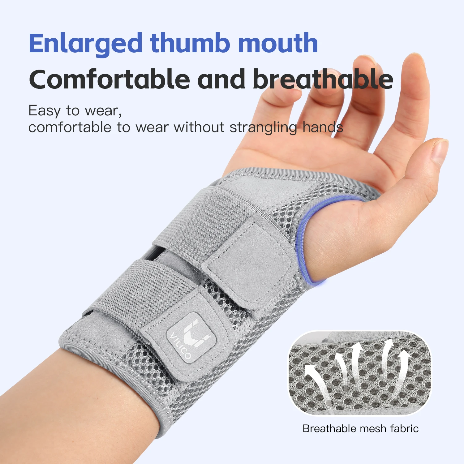 2PC Finger Joint Pain Tendon Sheath Adjustable Dual Strap Wrist Guard with Thin Design Thumb Strain Protection Strap Wrist Guard