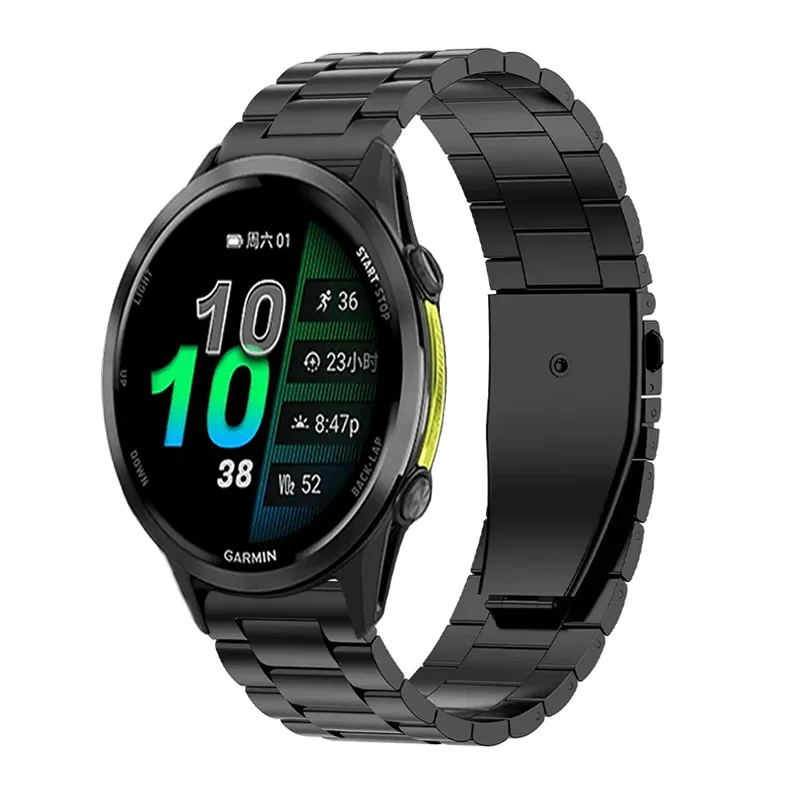 Metal Strap Bracelet for Garmin Forerunner and Venu Series