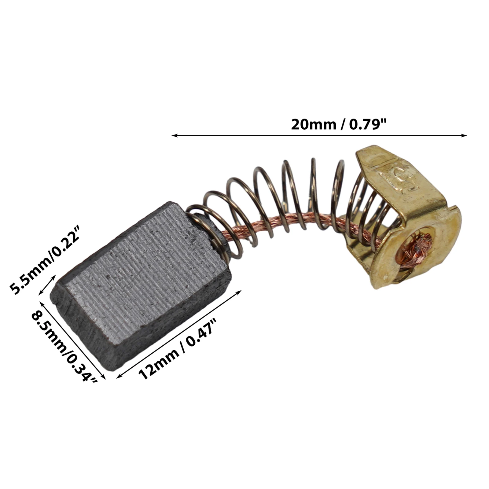 

Сменная деталь Изношенные щетки карбоновые щетки электродрели электродвигатели Электрический тормозной прерывистый двигатель