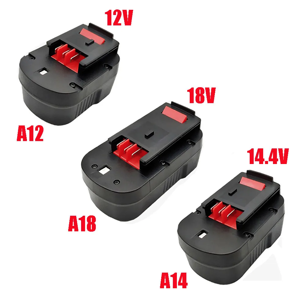 2x for BLACK+DECKER 14.4V Slide Pack Battery HPB14 FIRESTORM FSB14  499936-34 A14
