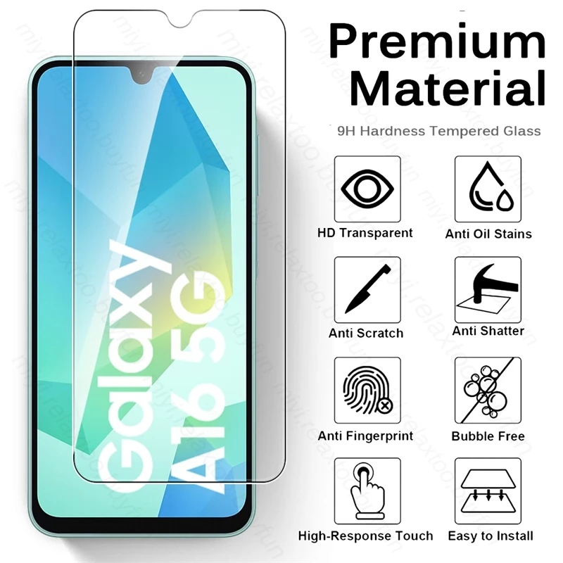 Clear 9H Tempered Glass Screen Protector Film - Premium Protection