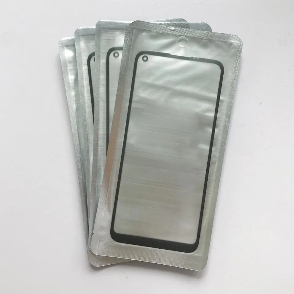 테크노 포바 5G 2 3 4 5 6 7 프로 울트라 4G 5G 터치 스크린 패널 전면 외부 유리 OCA 교체용 10개/세트