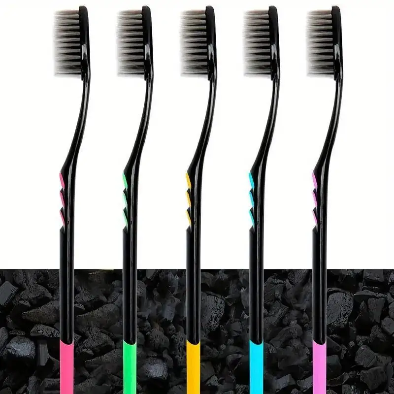 10pcs Bristle Toothbrush for Daily Use by Adults at Home