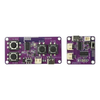 Set di schede ricevitore per telecomando wireless 2.4G a 4 canali, modello di auto giocattolo, modello di nave, accessori per telecomando fai da te per serbatoio