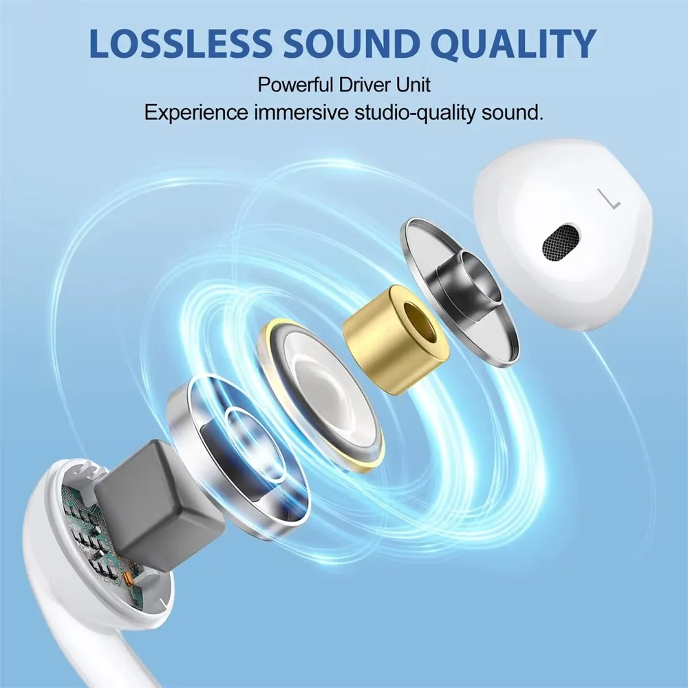 Luxury Wired Lightning Earphones For Apple iPhone 14 13 12 11 Pro Max Mini X XS XR X 7 8 Plus SE Bluetooth Headphone Accessories 4