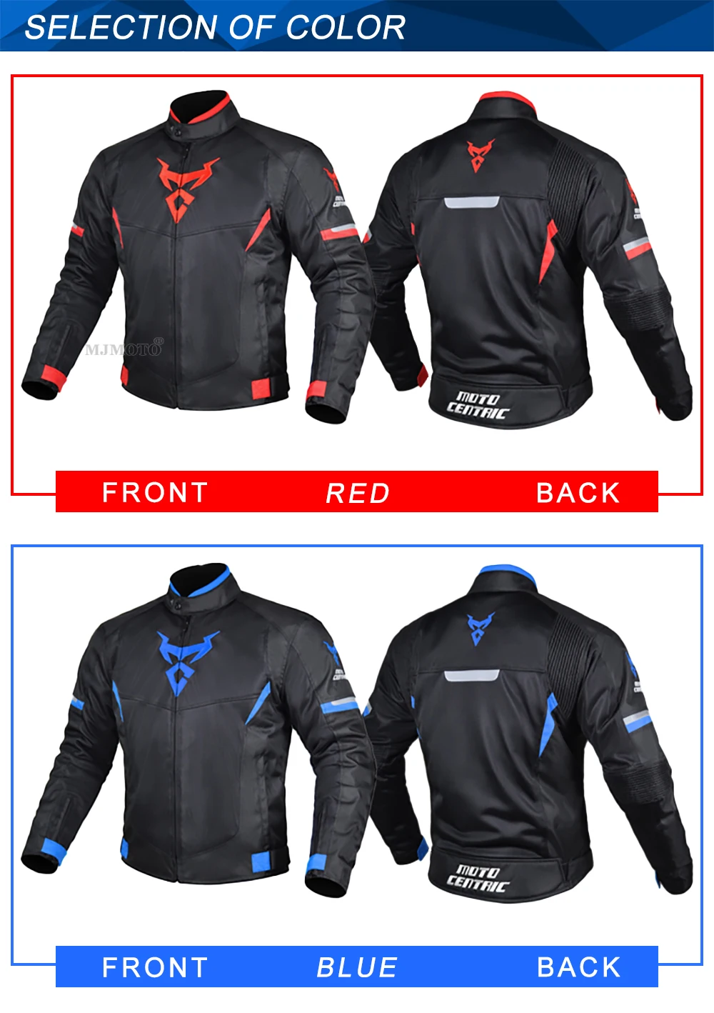 Summer New Motorcycle Jacket Men Moto Protective Gear Motocross Enduro Racing Reflective Oxford Jacket Motorbike Clothing