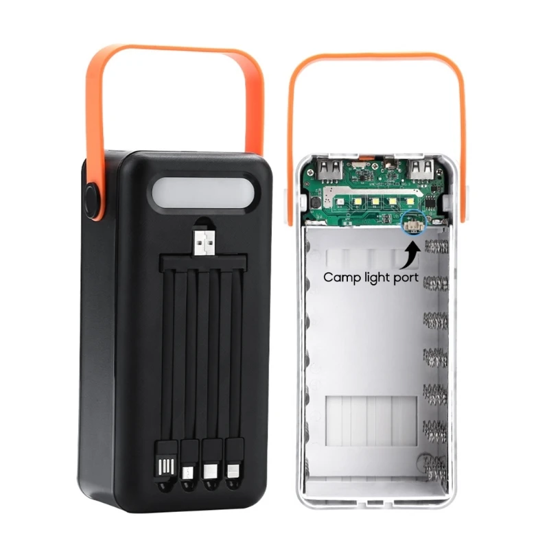 Quick Charge 28 X 18650 Dual USB Power Bank Case QC 3.0 5V PD DIY Holder Box With Digital Display Screen Drop Shipping 13 Sc784002268fe44bea9ee2de12eaf06b6Z