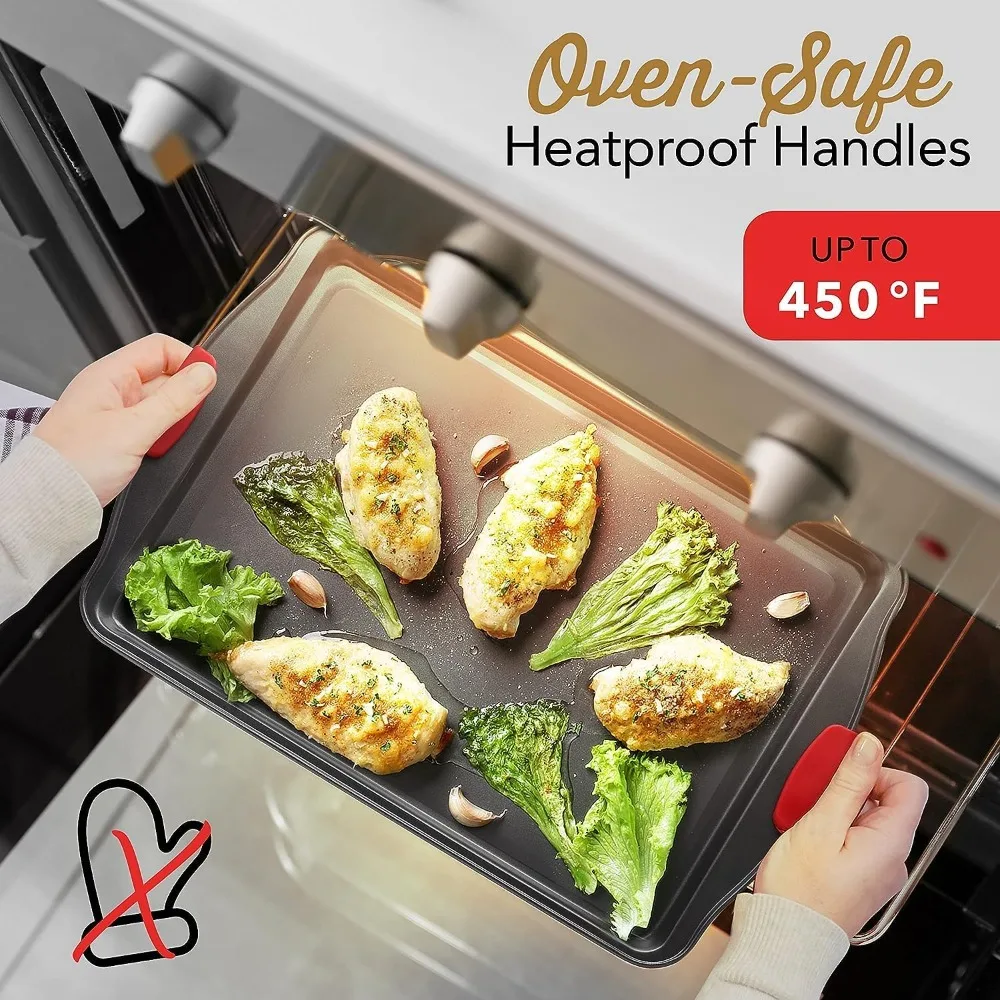 Premium 15-Piece Nonstick Bakeware Set with Muffin Pans, Cake Pans, Cookie Sheets, Loaf... - SKU NBS01603 - UGI Packaging