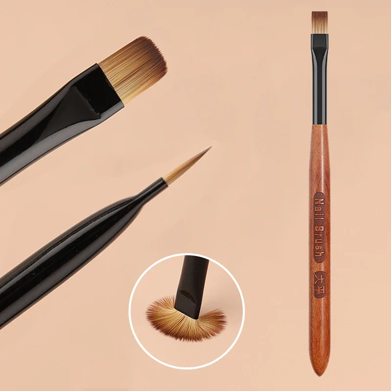 UV Gel Nail Art Brush Pen - Professional Manicure Tool for Acrylic and Phototherapy Nails