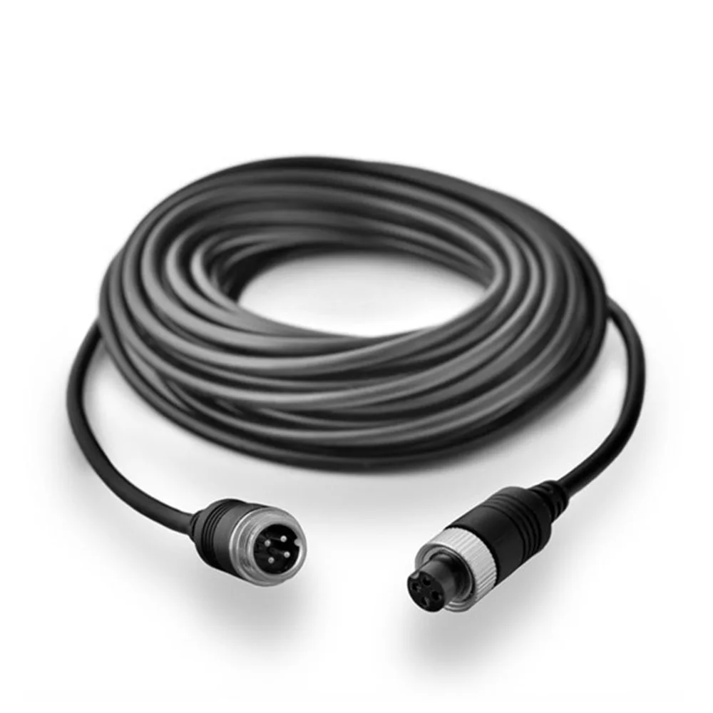 

Trade Assurance power audio cheap Waterproof Video Extension Cable For Reverse Camera