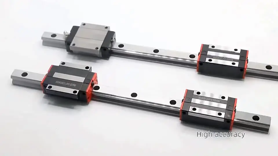 Kit Guidage Linéaire HGR20 CNCMANS - 2 Rails 1500 Mm + 4 Blocs HGH20CA, Haute Précision Anti-Rouille Pour CNC