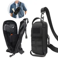 Tactical IWB Concealment Pistol Pouch Gun Holster Molle Shoulder Strap Hunting Pockets For Glock 43 17 1911 19 Taurus G2C HK USP 1