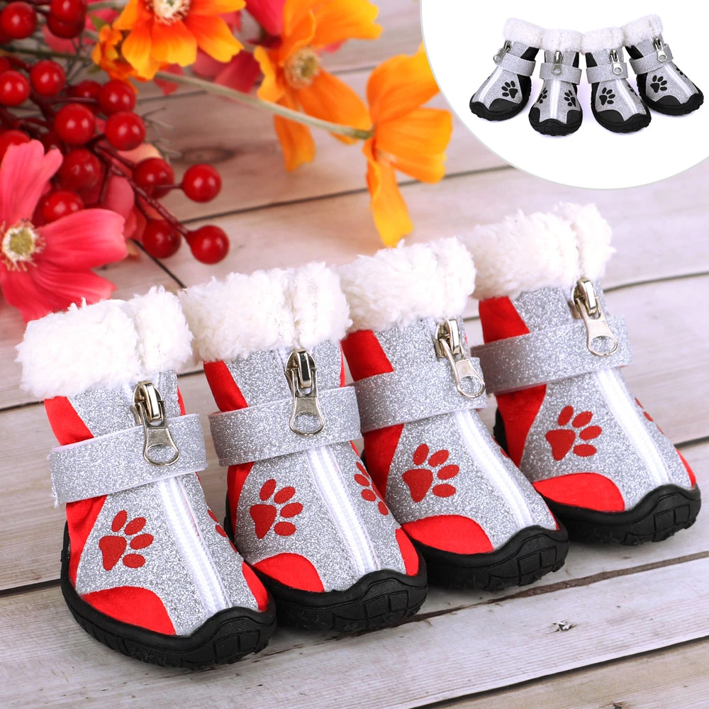 Dog Boots Easy Put Dogs Soft Soled Shoes Boots Dog Boots Good Dogs 4pcs/set Pet Aliexpress