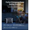 LiFePO4 Household Backup Battery, Portable Power Station, DBS23002330Wh, EV Semi-solid, 5 × 2200W, AC Power Socket 4