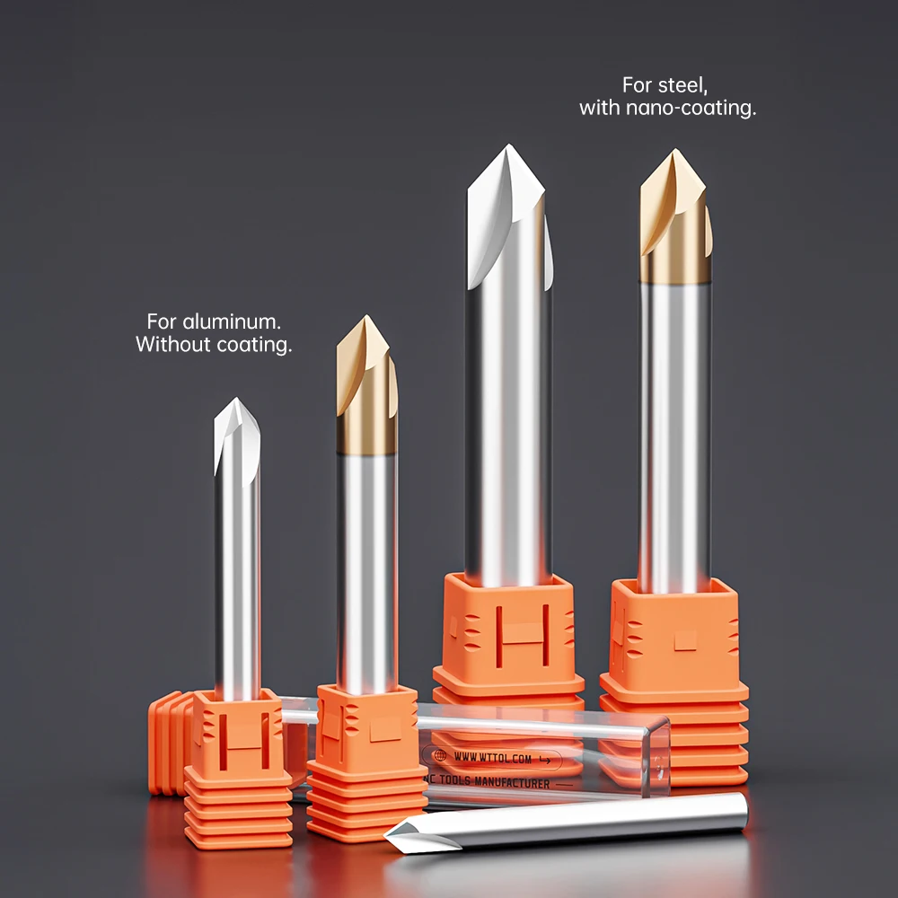 4mm Shank Metal End Mill Cutters