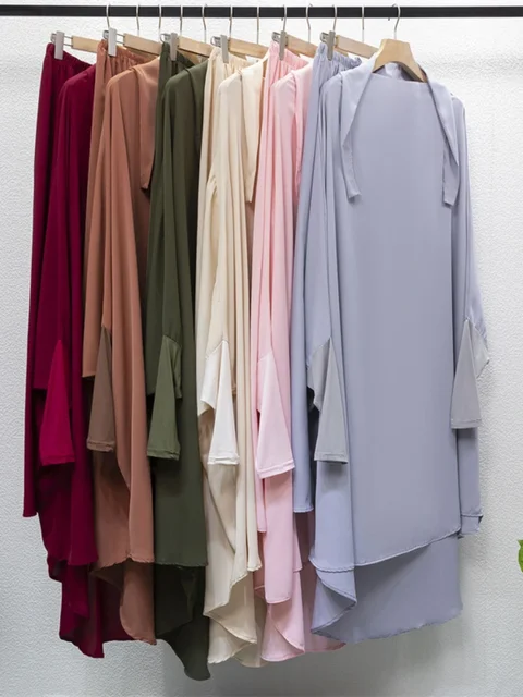 110630-c5626a.jpg Robe de Prière pour Femme Musulmane, Ensemble Deux Pièces, Kaftan, Islam, Éducatif, Ramadan, Maroc, Arabe, Dubaï, Abayas, Décontracté