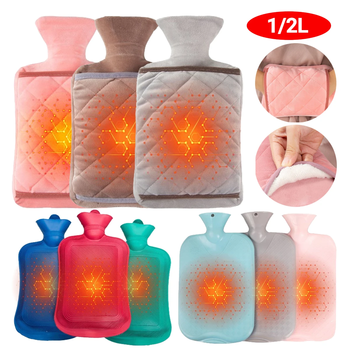 Good👍 Water Heat bag pemanas period pain 暖暖包 经痛 water warm bag 姨妈痛 sakit  haid cold relief muscle pain relief warmer | Shopee Malaysia