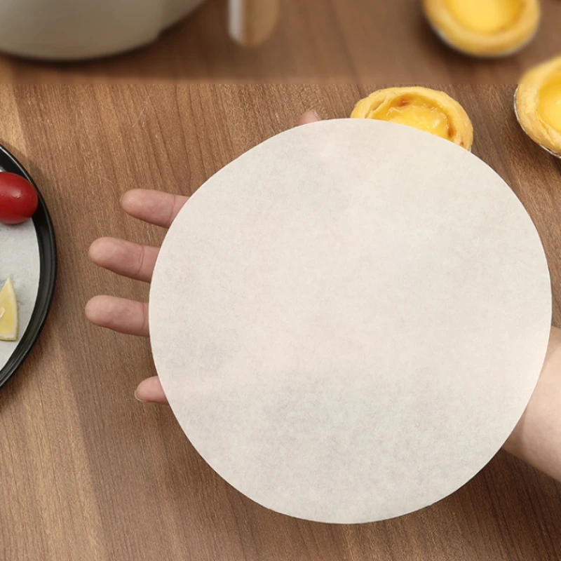 50pcs Food grade oil paper hamburger beef patty pad paper anti stick high-temperature resistant oil absorbing