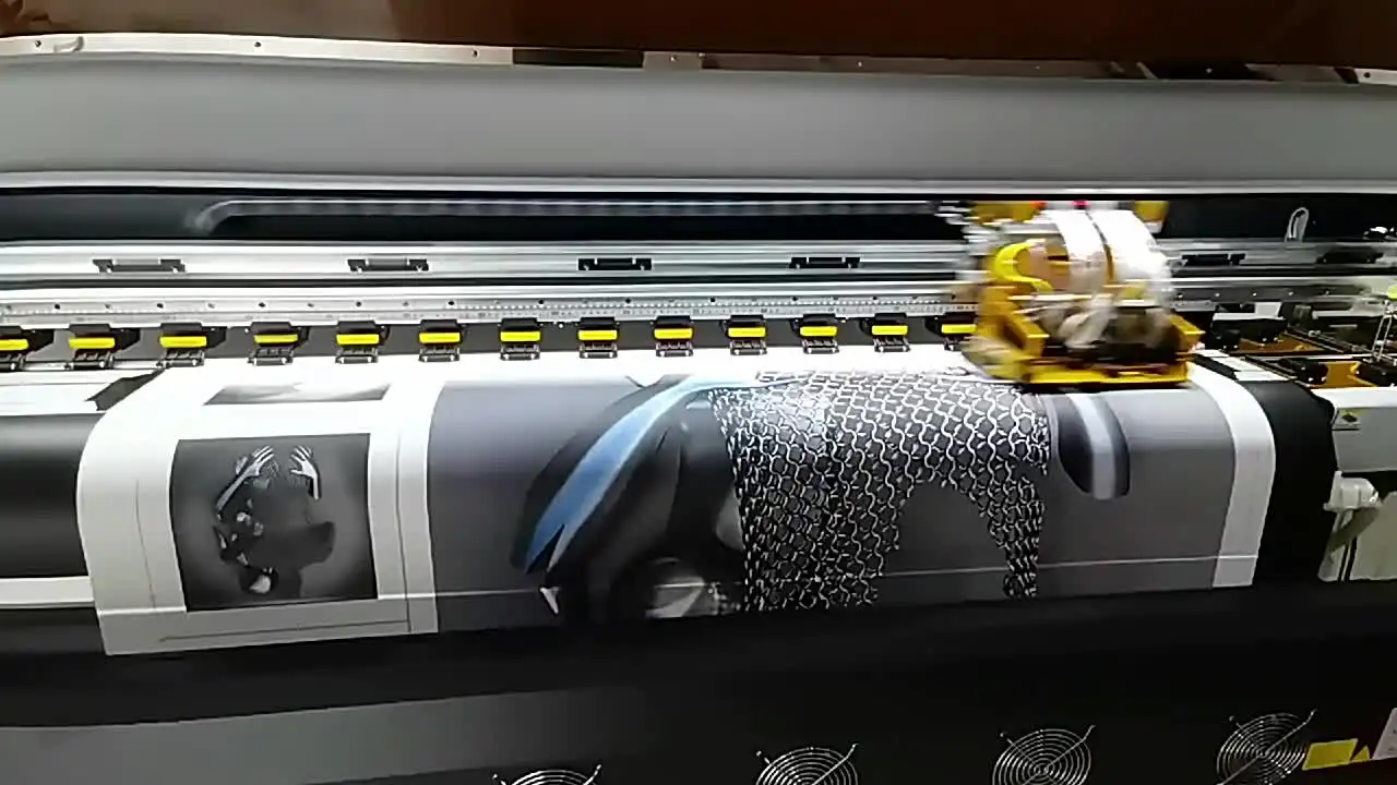 Плакат с цветной музыкой гитарой WJWANG