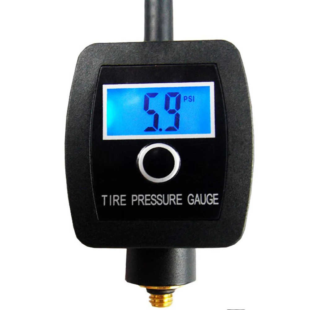 Bike Car Digital Tyre Pressure Gauge For Schrader-and-Presta Valves Mini Electronic Precision Manometer Tyre Repair Diagnostic