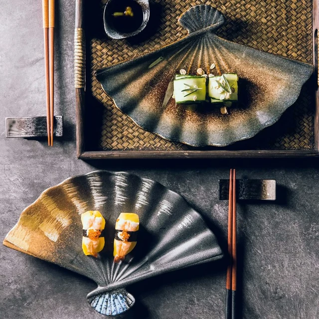 Introducing the Sushi Sashimi Ceramic Plate: A Creative and Stylish Addition to Your Tableware Collection